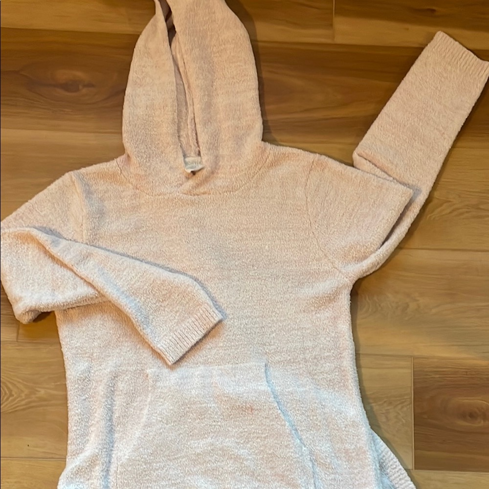 SOFTIES Cozy Pink Hooded COVER UP